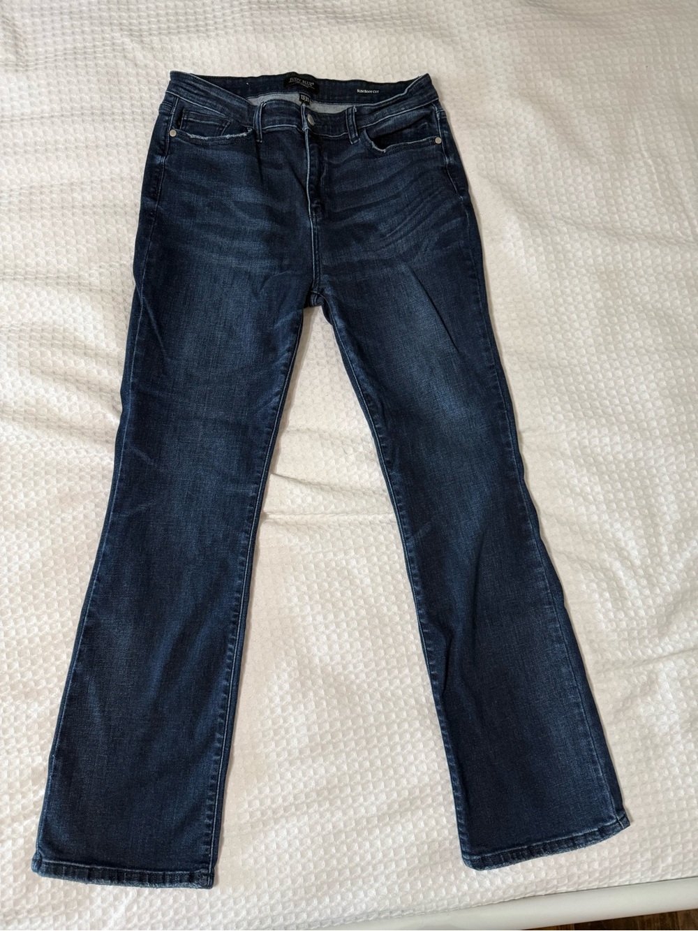 Judy Blue Indigo Slim Bootcut Jeans